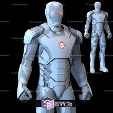 cosplay hierro hombre marca 42 43 3d print model - Mito3D