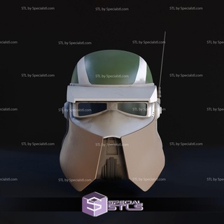cosplay stl at-rt driver clone trooper helmet 3d print wearable 3d print model - Mito3D
