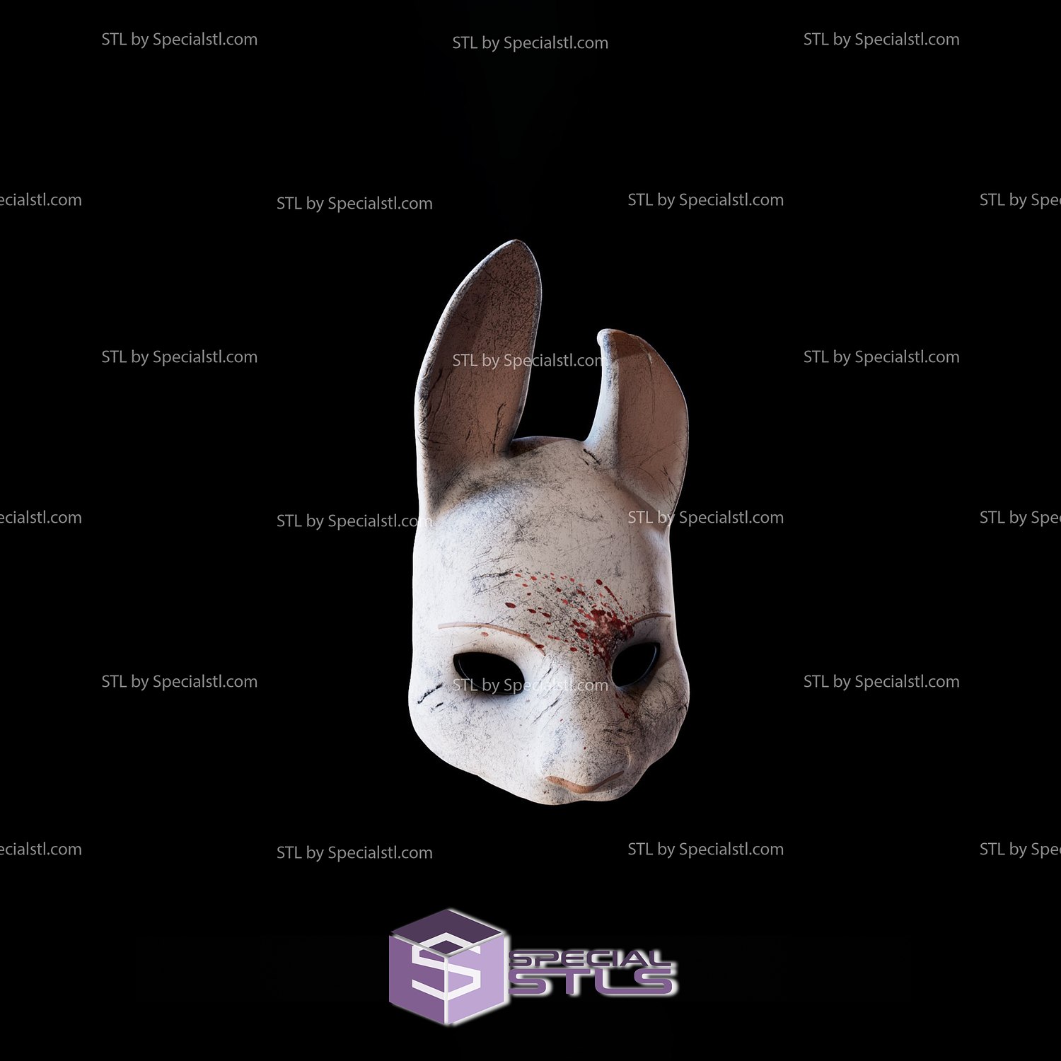 cosplay stl files anna huntress mask dead daylight 3D print model - Mito3D