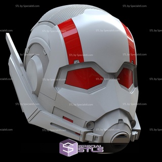cosplay stl archivos ant man avispa masculino casco 3d print model - Mito3D