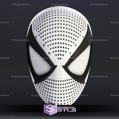 cosplay stl files anti venom face shell 3d print specialstl 3d print model - Mito3D