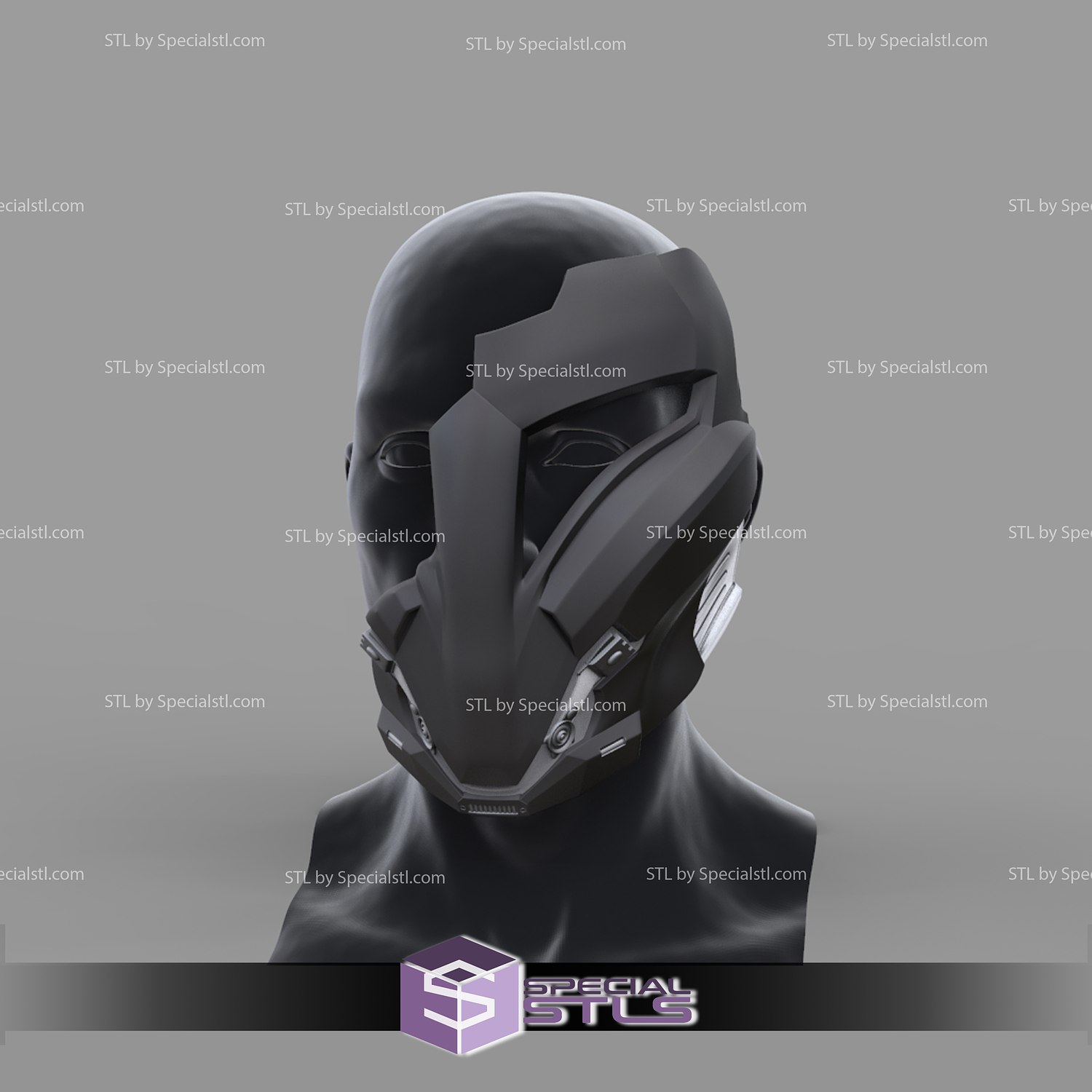cosplay stl File arcann maschera Guerre stellari 3D print model - Mito3D