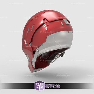cosplay stl files arkham knight red hood helmet 3d print wearable 3d print model - Mito3D