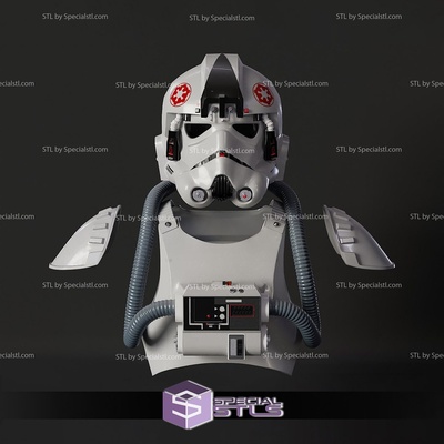 cosplay stl arquivos at motorista armaduras especial a1 3d print model - Mito3D
