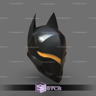 cosplay stl arquivos Azrael batman capacete 3d print model - Mito3D