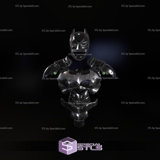 cosplay stl arquivos batman armaduras terno 3d impressão 3d print model - Mito3D