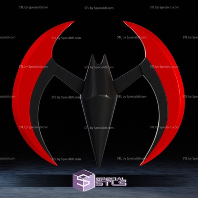 cosplay stl files batman beyond batarang 3d print specialstl 3d print model - Mito3D
