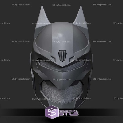 cosplay stl dateien batman helm konzept v2 spezialstl 3d print model - Mito3D