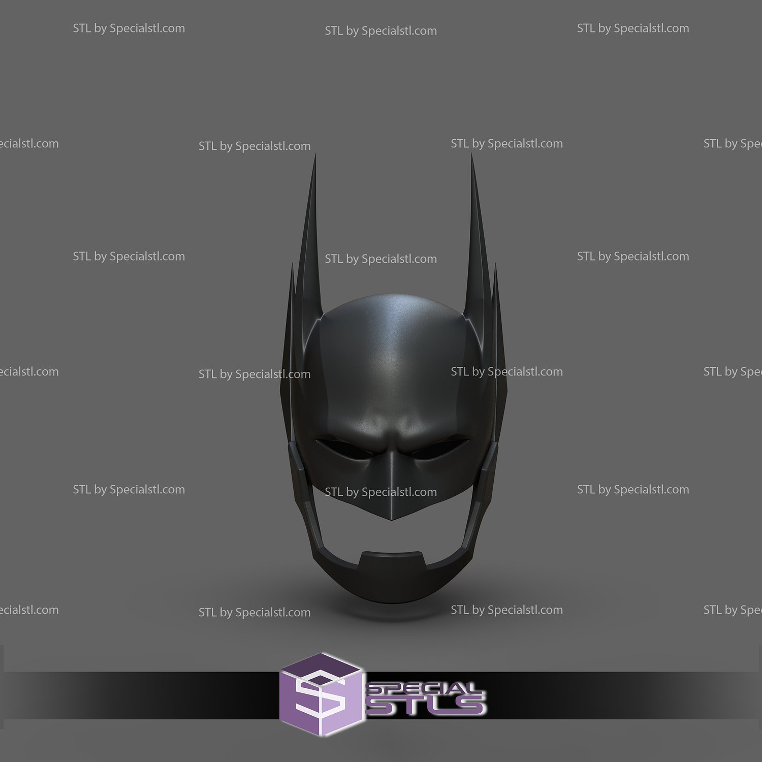 cosplay stl files batman legacy cowl 3d print wearable 3D print model - Mito3D