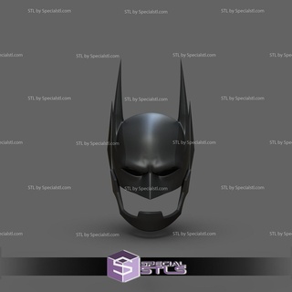 cosplay stl archivos batman legado capucha 3d impresión usable 3d print model - Mito3D