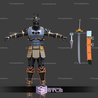 Kostüm oyunu stl Dosyalar batman ninja 3d Yazdır giyilebilir 3d print model - Mito3D