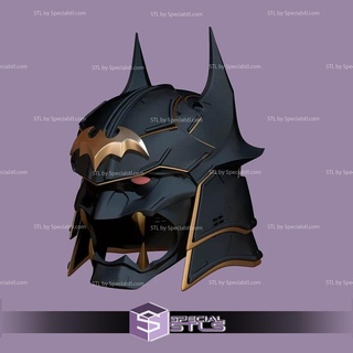 cosplay stl File Batman samurai casco 3d Stampa 3d print model - Mito3D