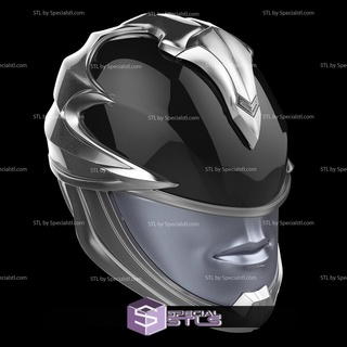 cosplay stl files black ranger 2017 helmet power ranger cosplay stl files black ranger 2017 helmet power ranger  3d print model - Mito3D