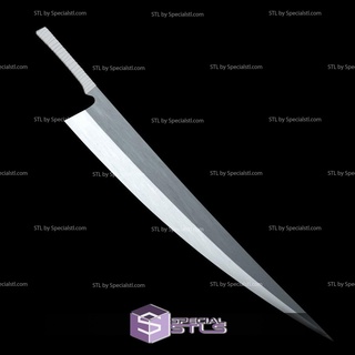 cosplay stl files bleach tensa zangetsu sword 3d print wearable 3d print model - Mito3D