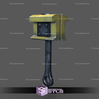 cosplay stl File vanaglorioso loki martello 3d print model - Mito3D