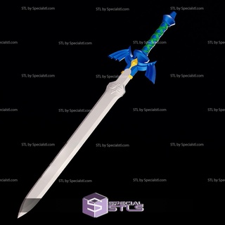 cosplay stl files botw master sword damaged 3d print wearable 3d print model - Mito3D