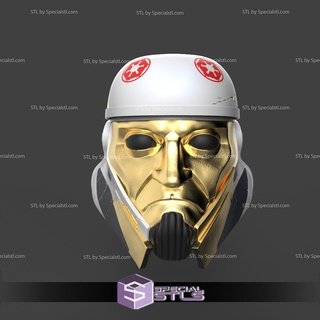 cosplay stl files captain enoch helmet 3d print wearable 3d print model - Mito3D