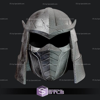 cosplay stl files classic shredder tmnt helmet 3d print wearable 3d print model - Mito3D