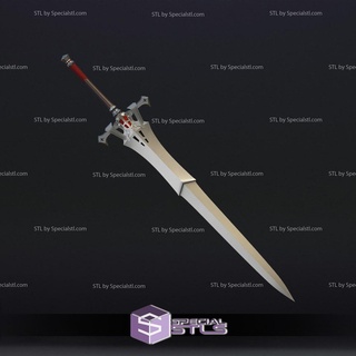 cosplay stl files clive rosfield invictus sword wearable 3d print 3d print model - Mito3D