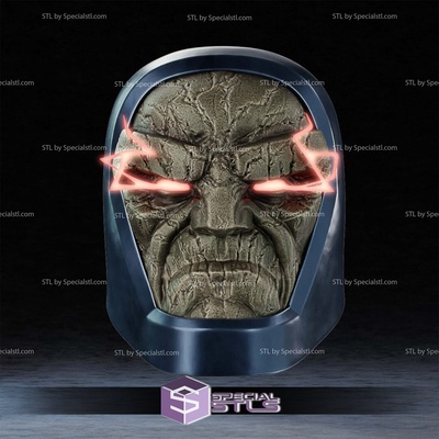 cosplay stl files comic darkseid helmet specialstl 3d print model - Mito3D