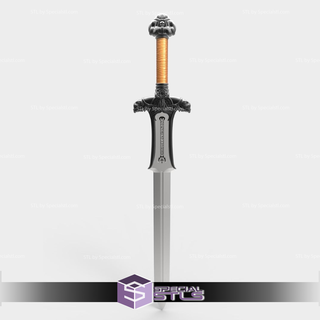 cosplay stl archivos conan bárbaro espada 3d impresión usable 3d print model - Mito3D