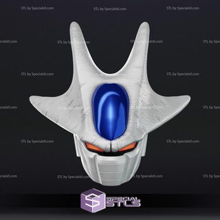 cosplay stl files cooler mask wearable dragonball 3d printable 3d print model - Mito3D