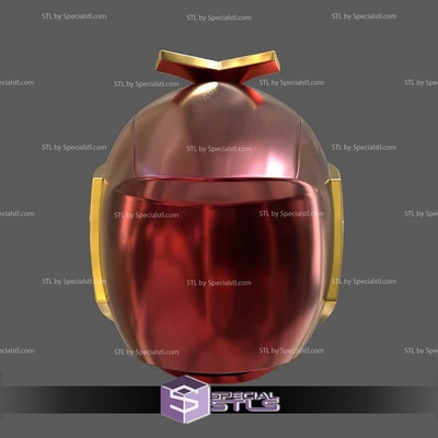 cosplay stl dateien purpur donner ranger helm spezialstl 3d print model - Mito3D