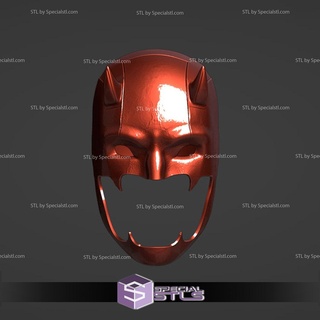 cosplay stl files daredevil concept mask 3d print wearable 3d print model - Mito3D