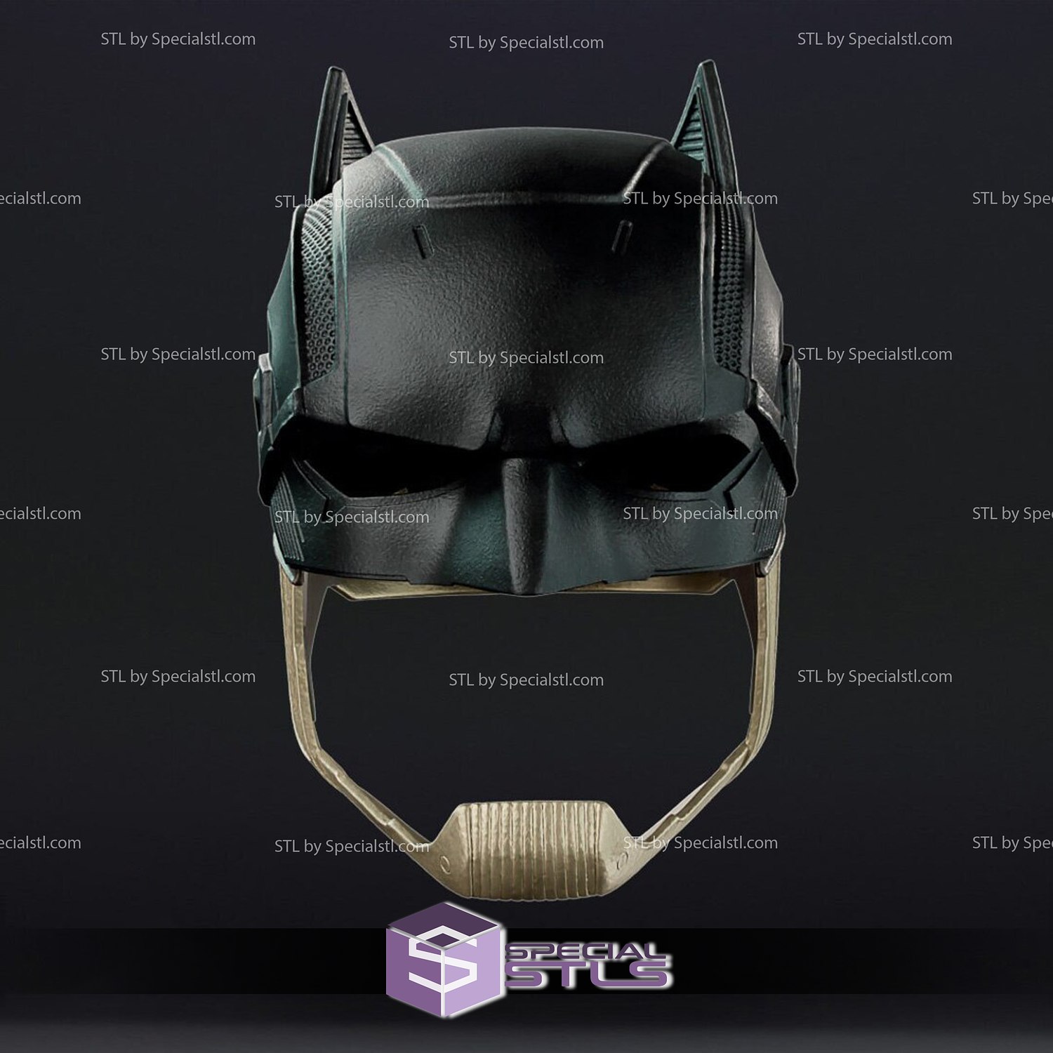 cosplay stl archivos oscuro detective casco usable 3d impresión 3D print model - Mito3D