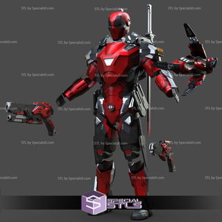 cosplay stl archivos Consorcio inactivo armadura v2 usable 3d impresión 3d print model - Mito3D