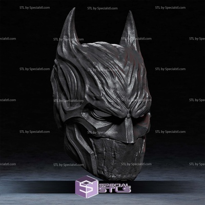 cosplay stl arquivos morcego morte batman capacete especial 3d print model - Mito3D