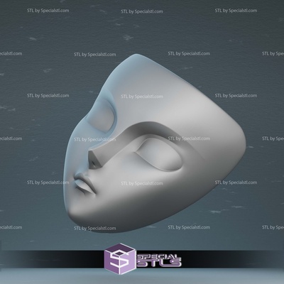 cosplay stl files eagle marin mask specialstl 3d print model - Mito3D