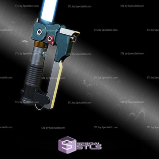 Cosplay stl Dateien Esra Bridger Lichtschwert 3d print model - Mito3D