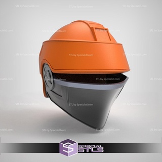 cosplay stl File fennec shand casco mandalorian Guerre stellari 3d Stampa indossabile 3d print model - Mito3D
