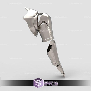 cosplay stl File pieno metallo alchimista edward elric braccio 3d Stampa indossabile 3d print model - Mito3D