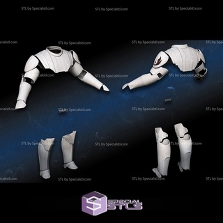 cosplay stl dossiers général Kenobi armure 3d print model - Mito3D