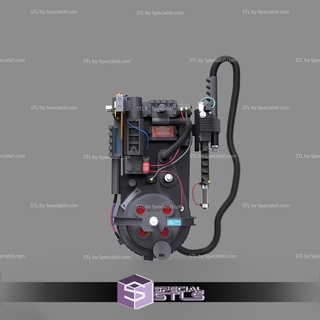 cosplay stl files ghostbusters proton pack 3d print wearable 3d print model - Mito3D