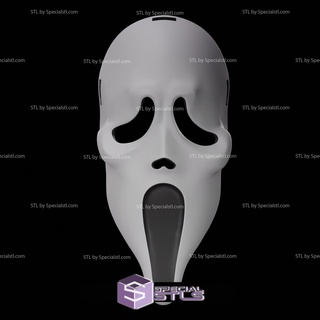 cosplay stl files ghostface movie v2 3d print wearable 3d print model - Mito3D