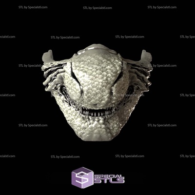 cosplay stl archivos godzilla mempo máscara especialstl 3d print model - Mito3D