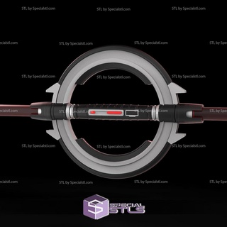 cosplay stl files grand inquisitor lightsaber 3d print wearable starwars 3d print model - Mito3D