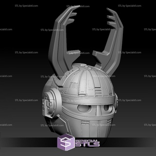 Cosplay stl Dateien Grün Beetleborg Helm 3d print model - Mito3D