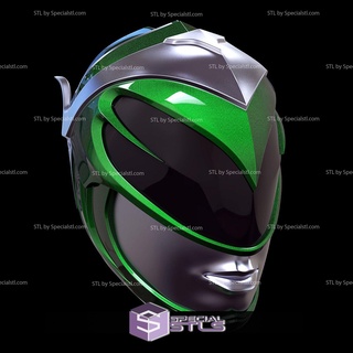 cosplay stl archivos verde guardabosque 2017 rita hembra casco 3d print model - Mito3D