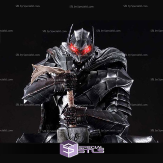cosplay stl files guts berserk armor full suit 3d print wearable 3d print model - Mito3D