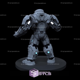 cosplay stl arquivos Hulkbuster infinidade guerra cheio terno 3d print model - Mito3D