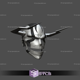 cosplay stl File ichigo vasto signore maschera 3d Stampa indossabile 3d print model - Mito3D