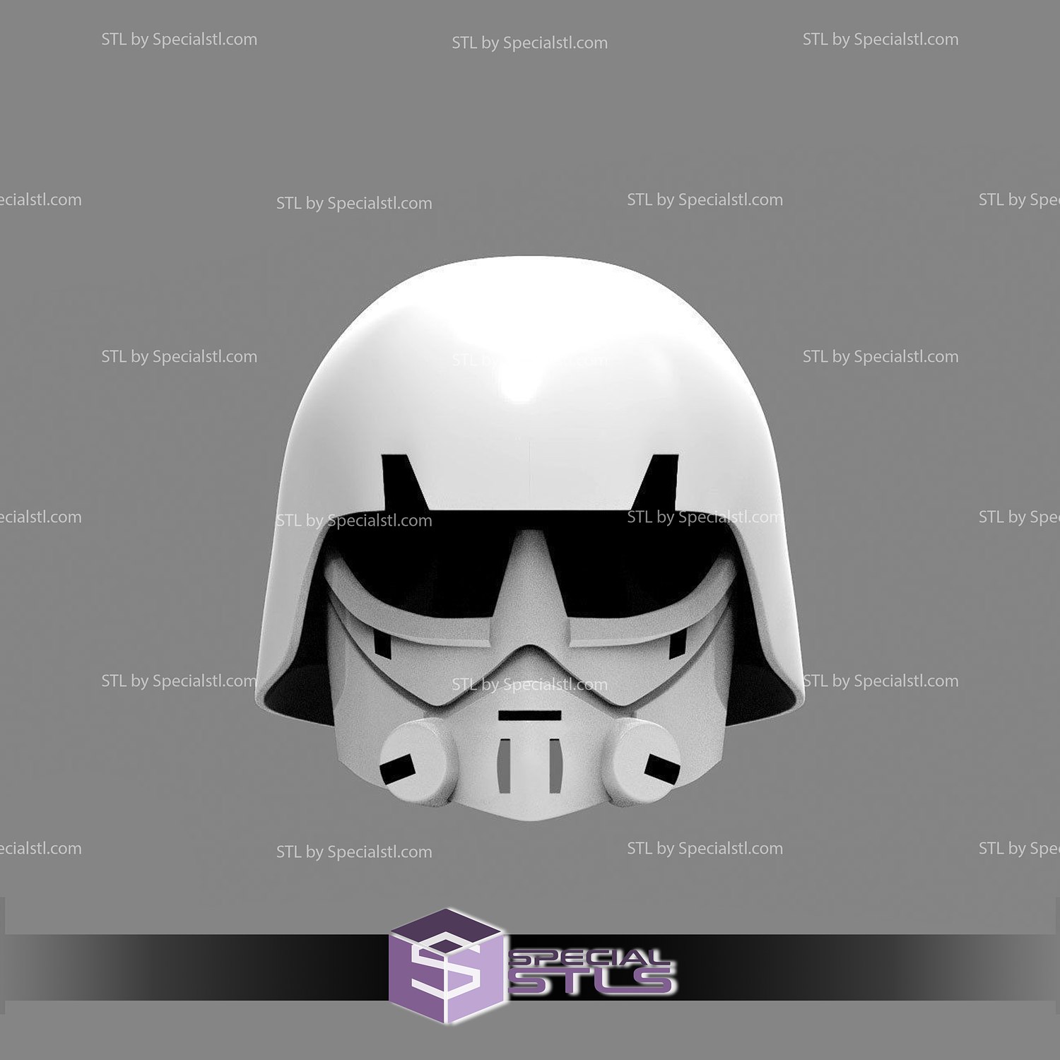 cosplay stl files imperial cadet helmet 3D print model - Mito3D