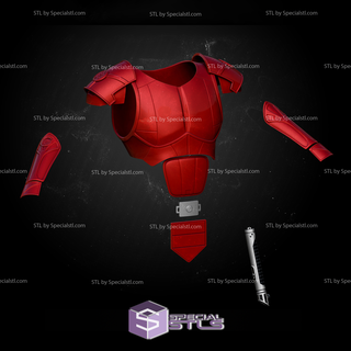 cosplay stl files imperial jedi armor 3d print model - Mito3D