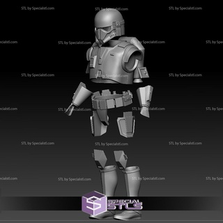 cosplay stl dossiers impérial supercommando armure 3d print model - Mito3D