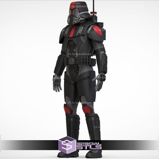 cosplay stl files imperial trooper full suit wearable 3d print 3d print model - Mito3D