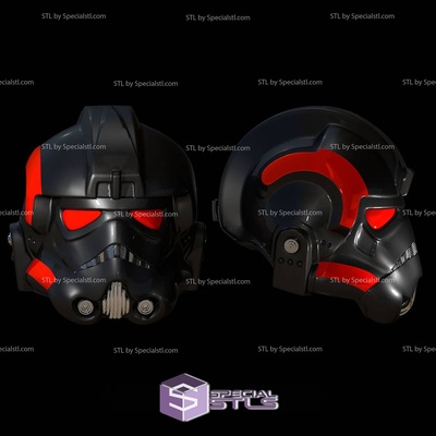cosplay stl files inferno squad helmet specialstl 3d print model - Mito3D